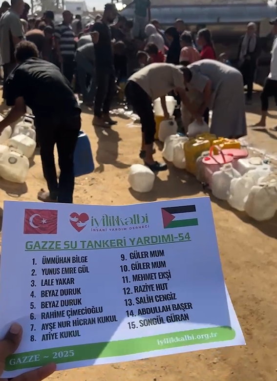 Gazze Su Dağıtımı
